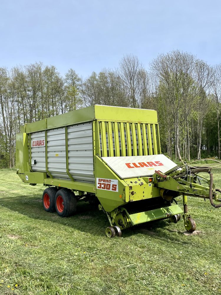 Przyczepa samozbierająca CLAAS SPRINT 330s