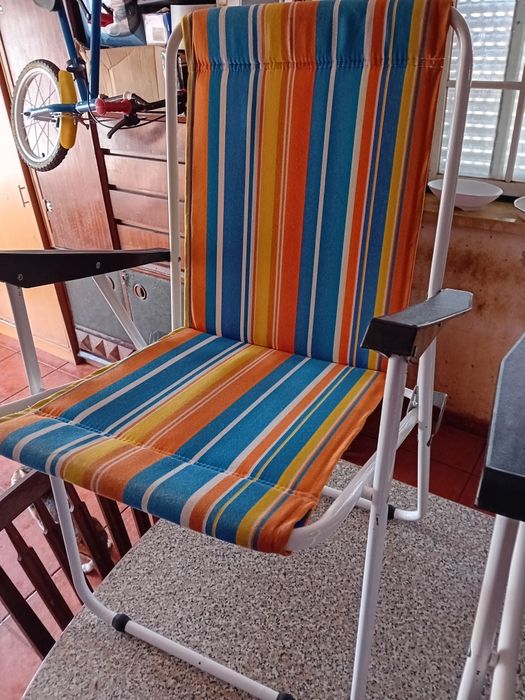 Conjunto de 2 Cadeiras de Praia