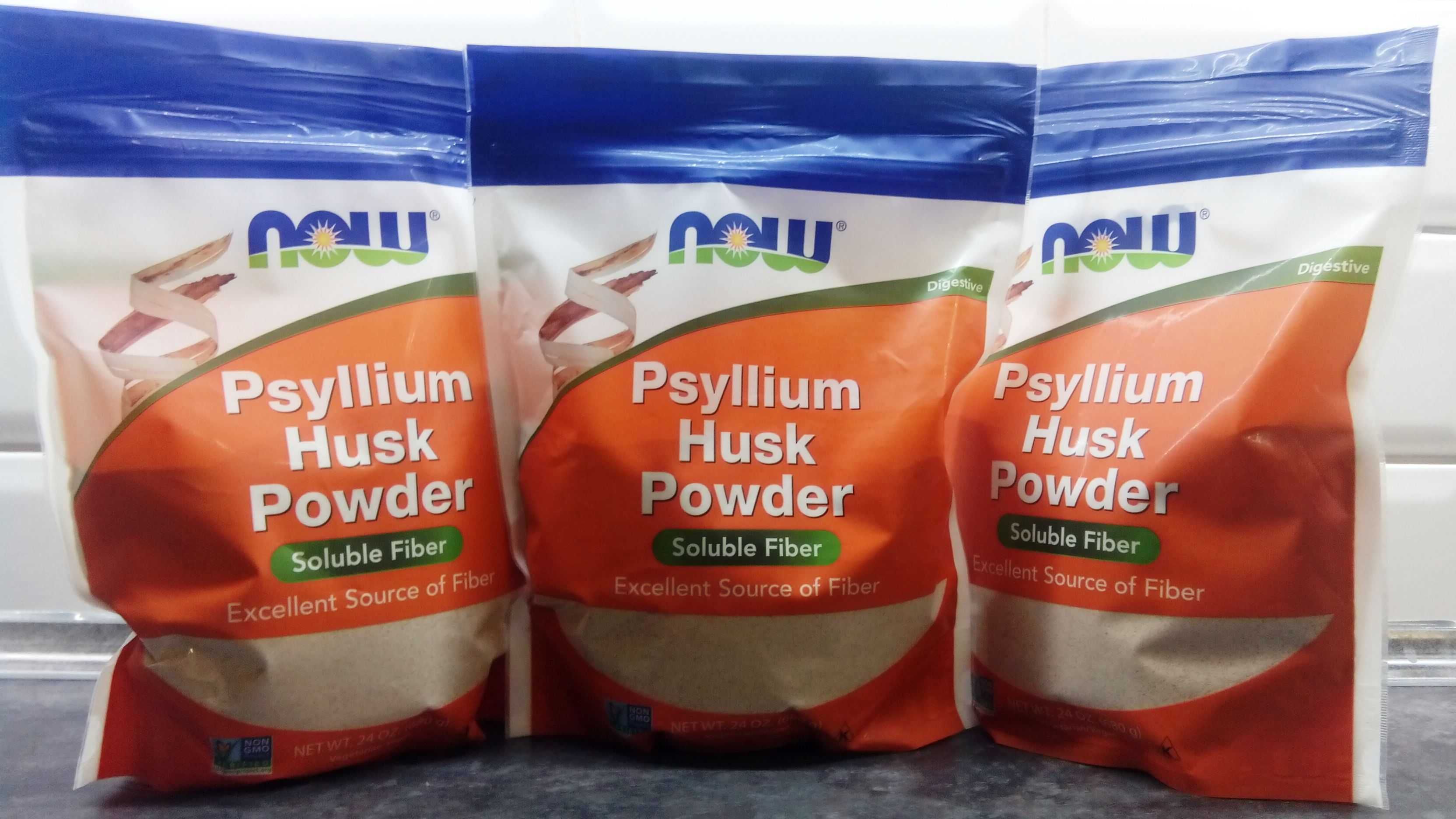Now Foods, Psyllium Husk Powder (680г), псиллиум порошок, псиліум