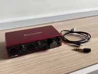 Focusrite Scarlett 2i2 3rd Gen – stan idealny!