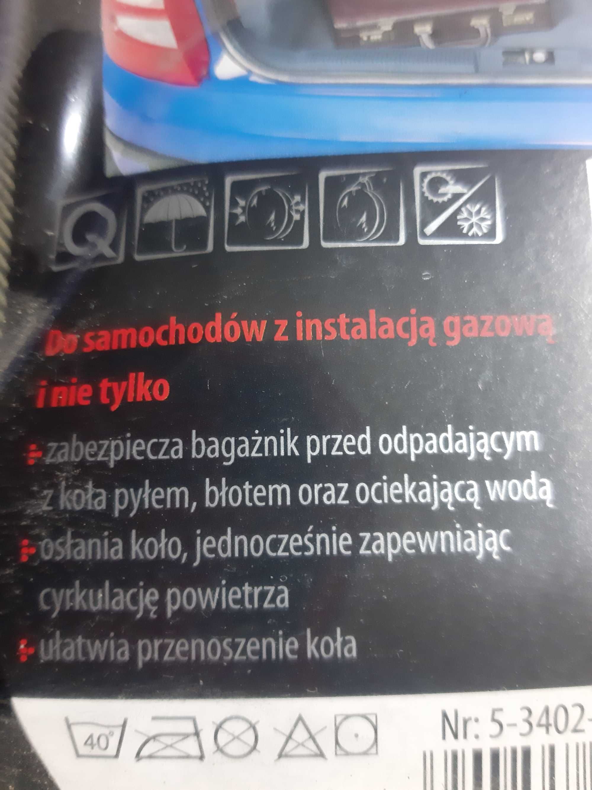 Pokrowiec na butle lpg koło nowe