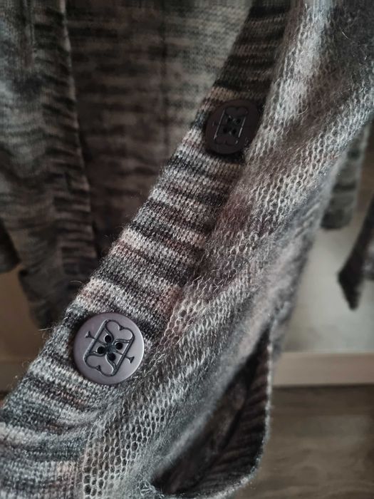 Довгий в’язаний кардиган з вовною Supertrash, розмір M-L/46-48
