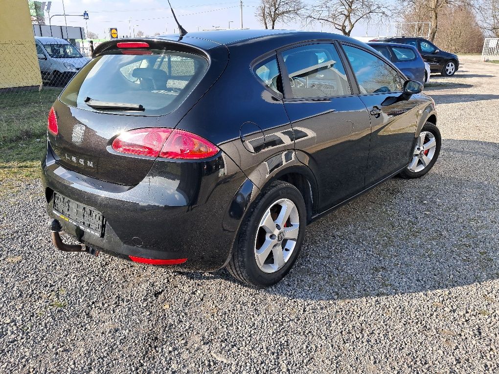 Seat Leon 1.6MpI !!!Czarny !Alufelgi ,KLima,Sprowdzony!!