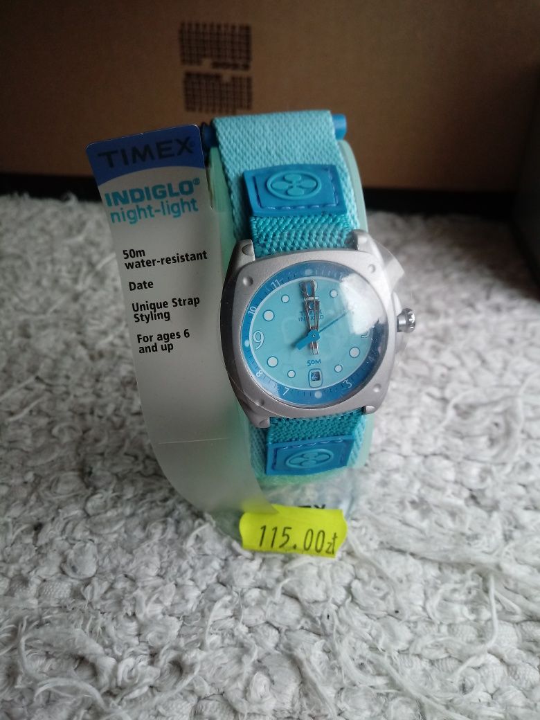Zegarek Timex podświetlenie indiglo nowy okazja ! model t79951.