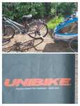 Rower Unibike Flash damski rama 17 bagażnik cross trekkingowy