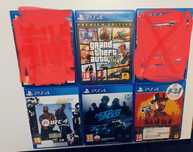 Gry na PS4 Playstation 4 gta v ufc 4 red dead nfs
