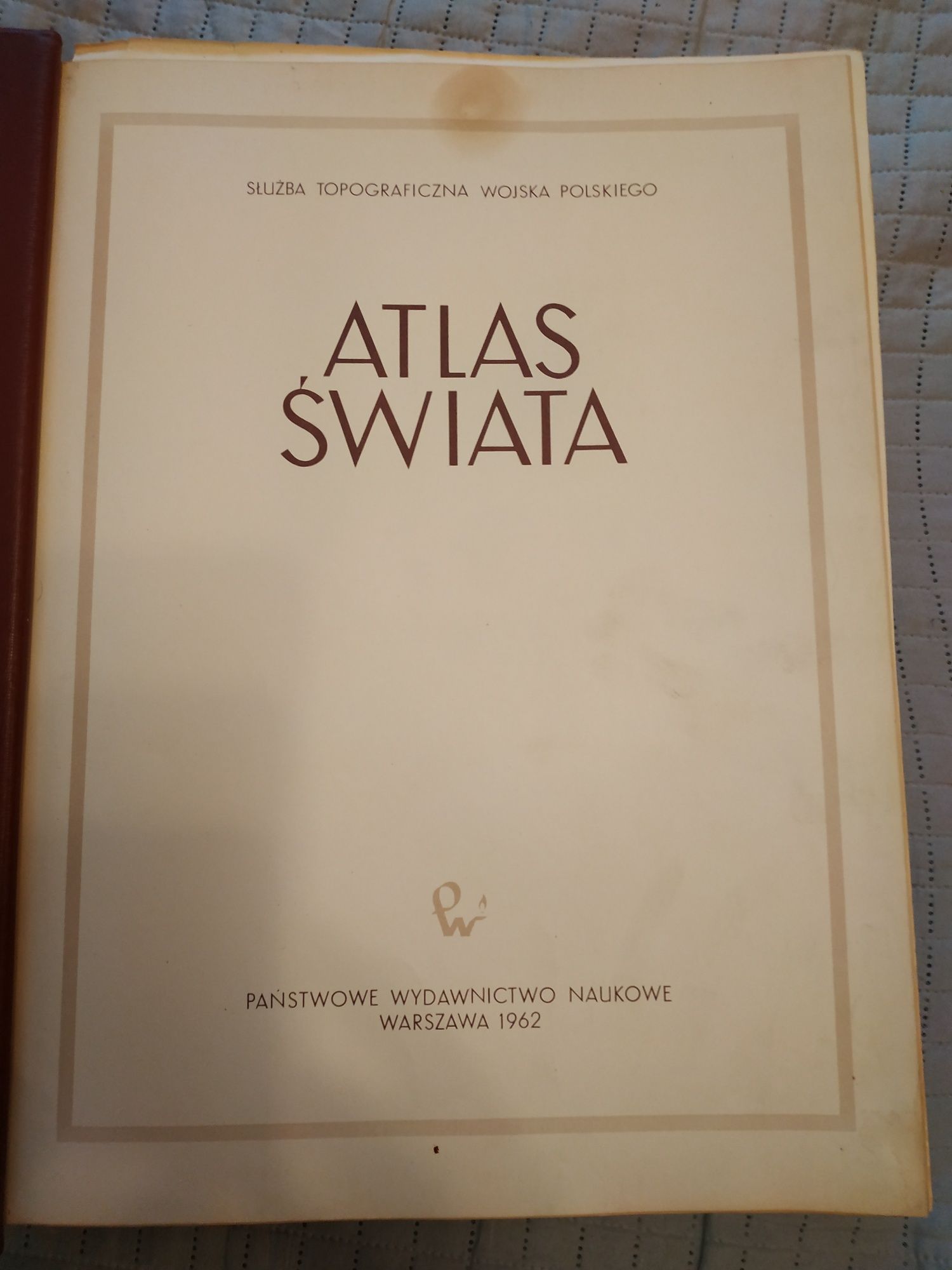 Atlas Świata PWN 1962