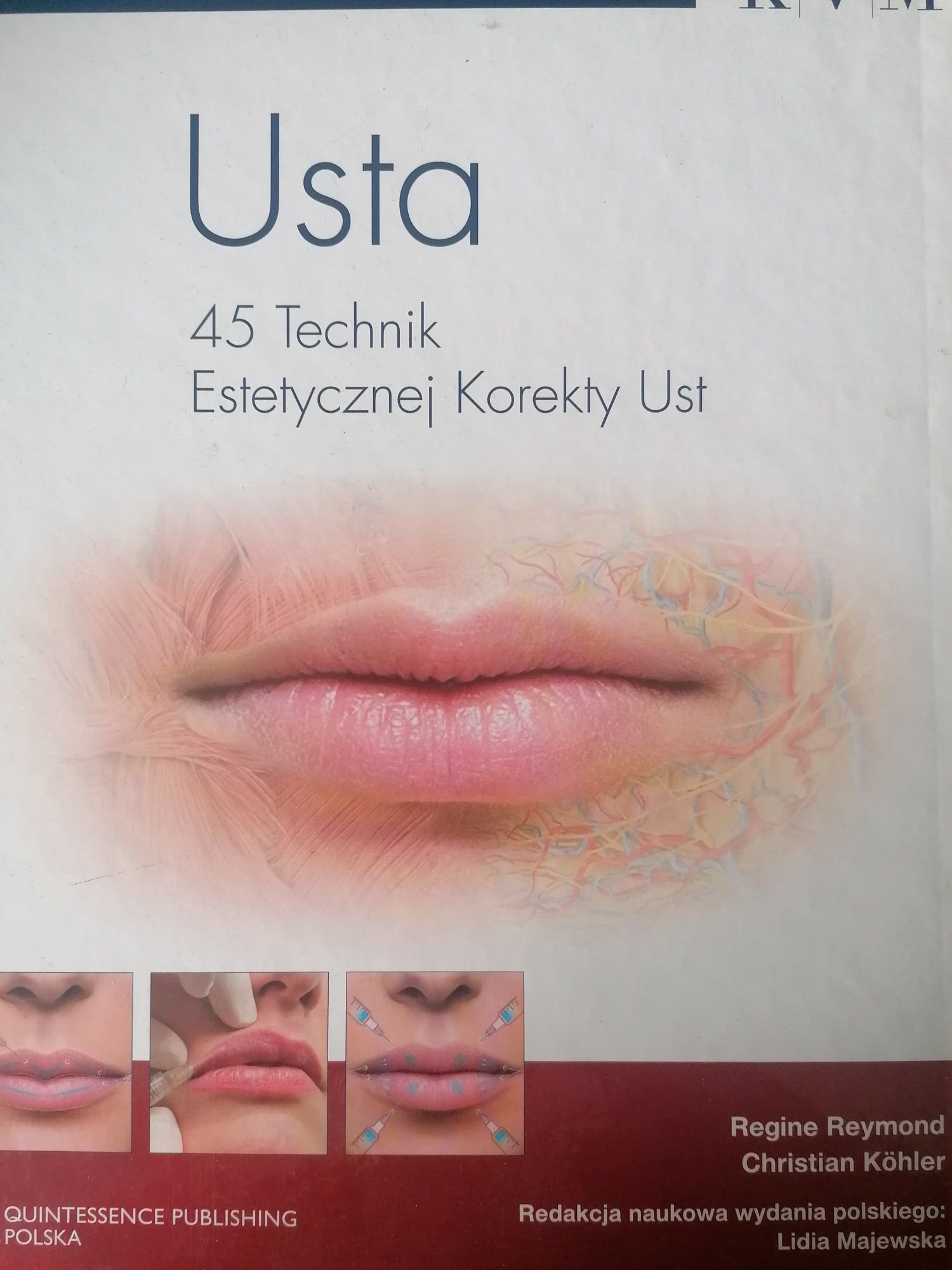 Książka - techniki korekty ust