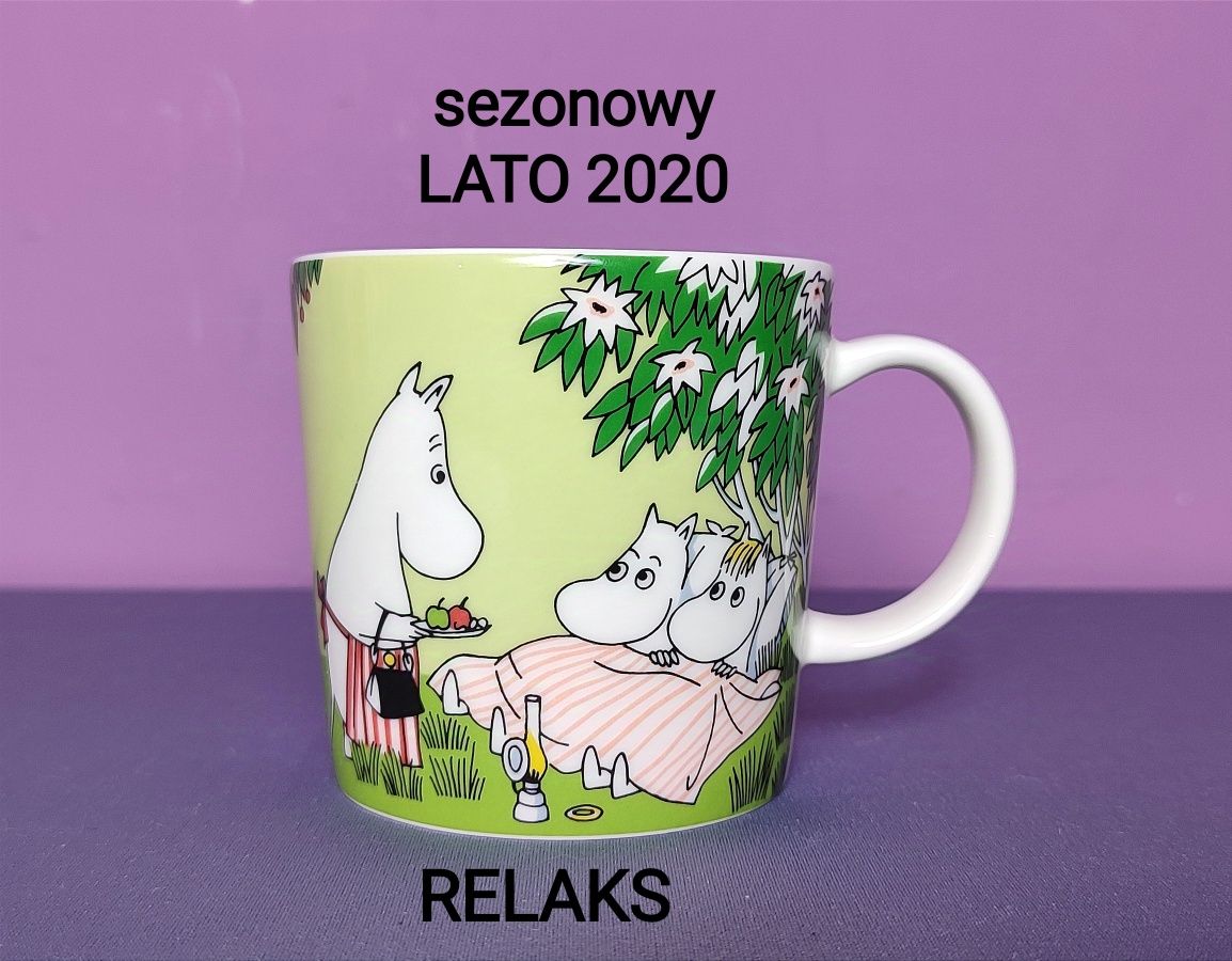 Muminki KUBEK Moomin Arabia Finland - sezon LATO 2020 - Relaks