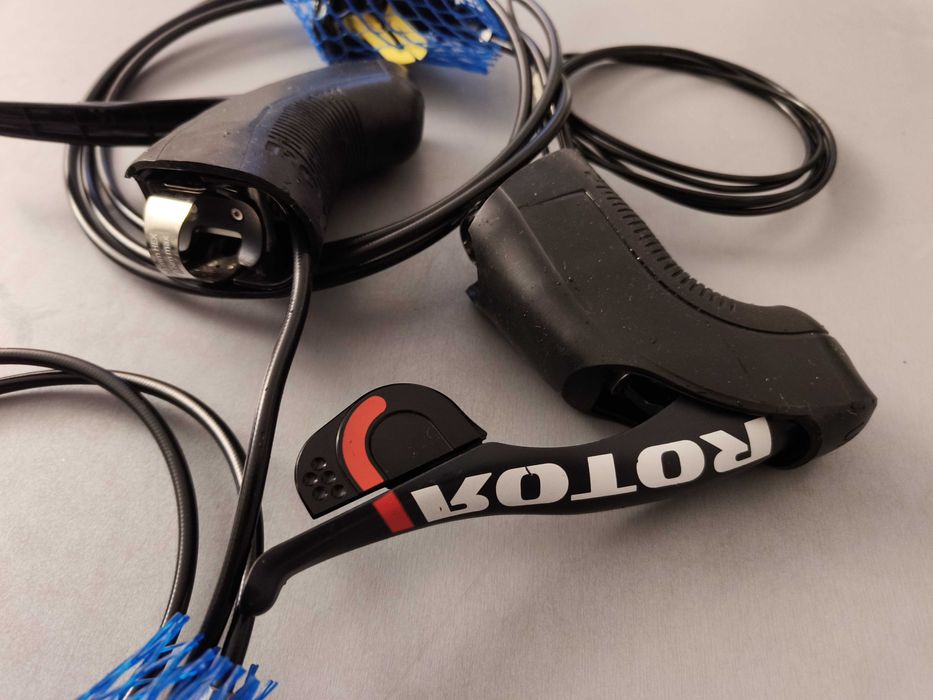 Klamkomanetki Rotor 1x13, hamulce hydrauliczne Magura - NOWE