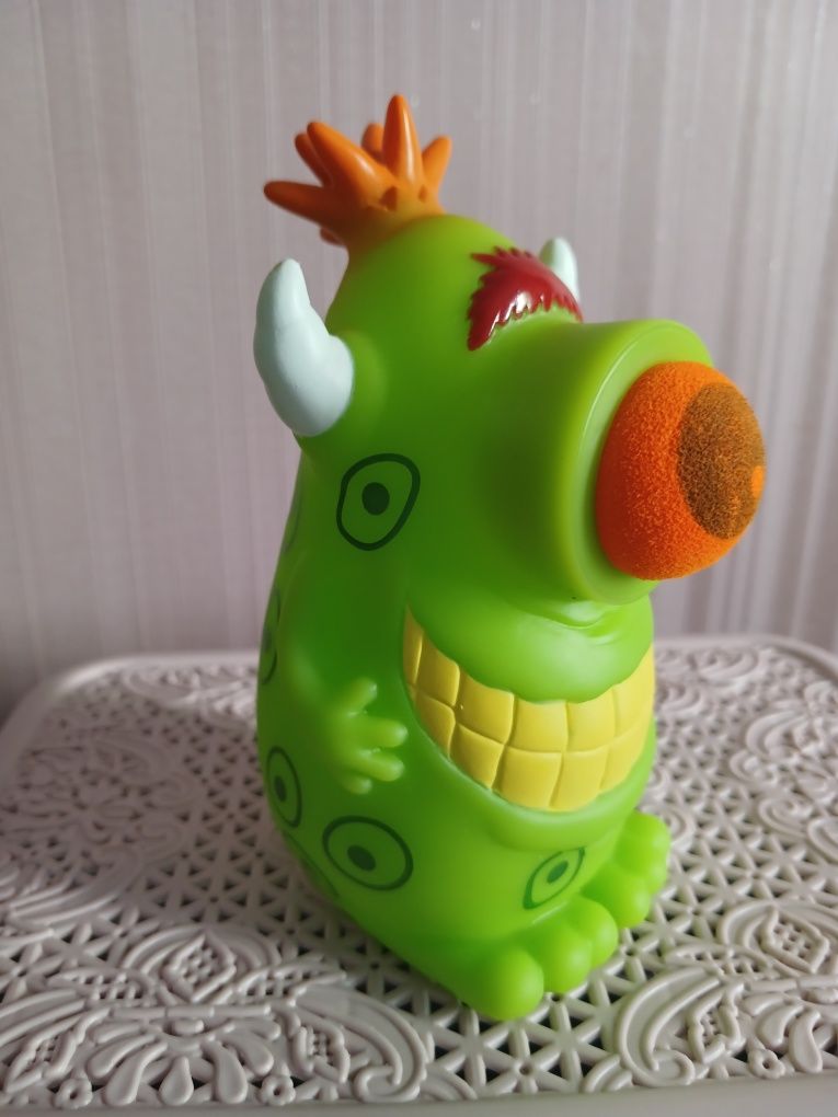 Іграшка яка стріляє кульками,монстрик, Squeeze Popper.