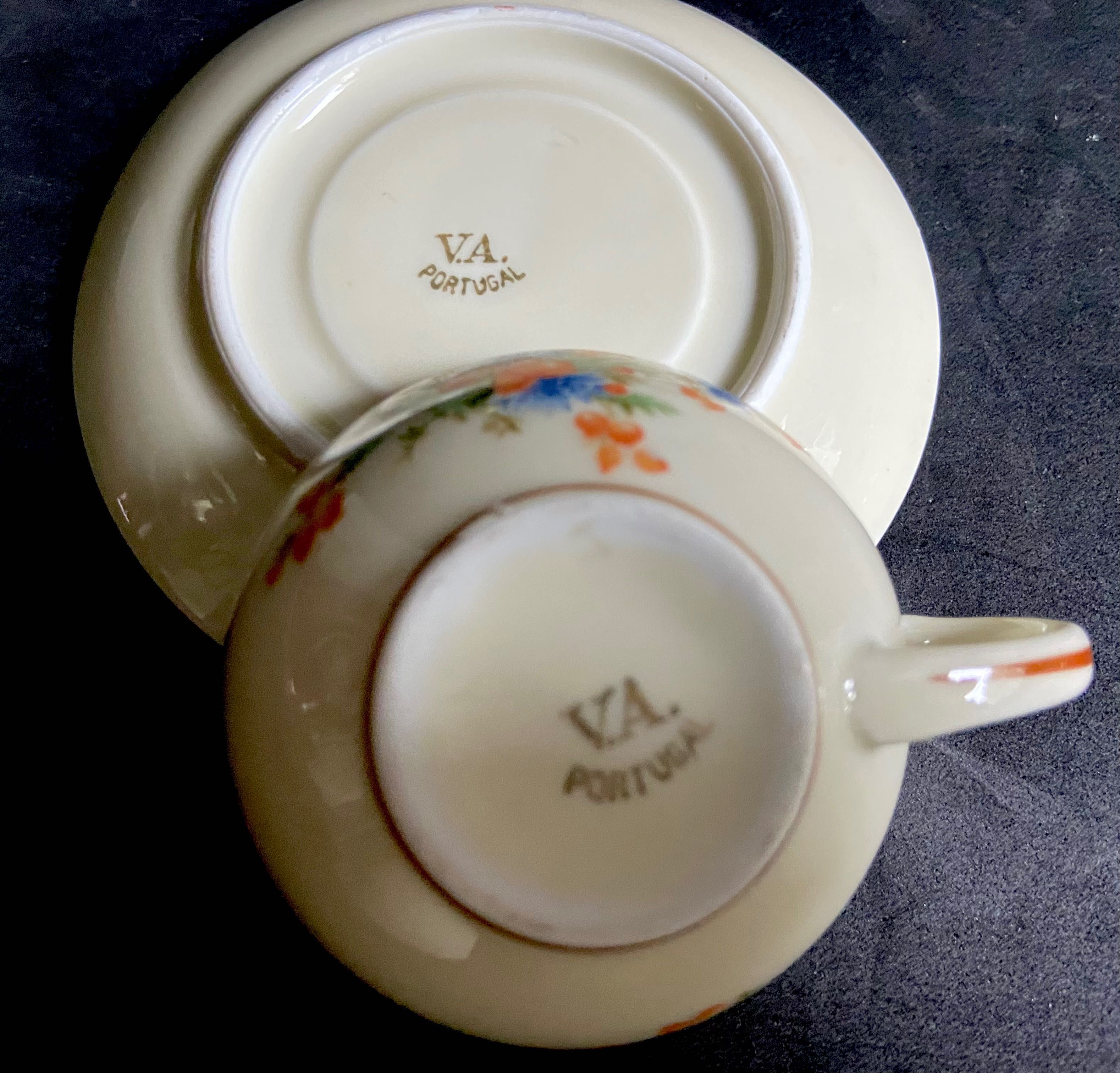 Serviço de café art déco Vista Alegre