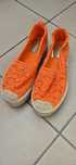Espadryle 37 pomarańczowe