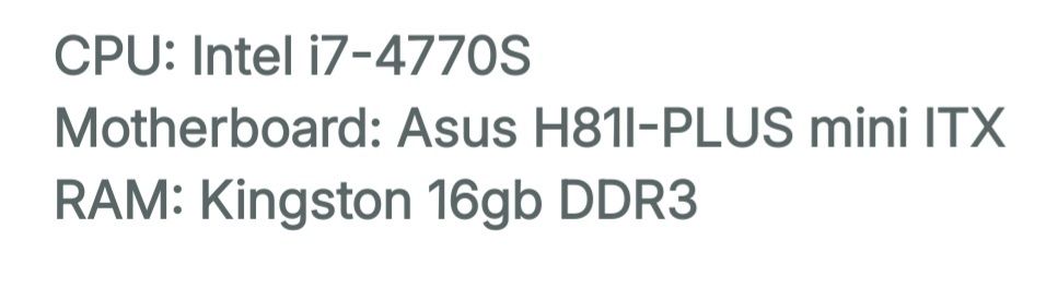 komputer w doskonałej, drogiej obudowie NZXT h1