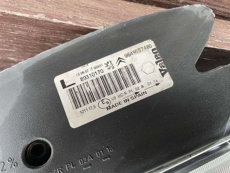 Фари, фара, ліхтарі передні Citroen Xsara Picasso 1 (04-10)