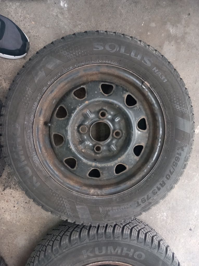 Koła 4x100 165/70 13
