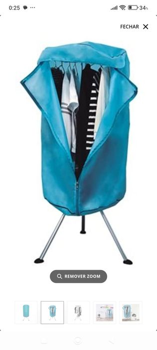 Secador roupa portátil