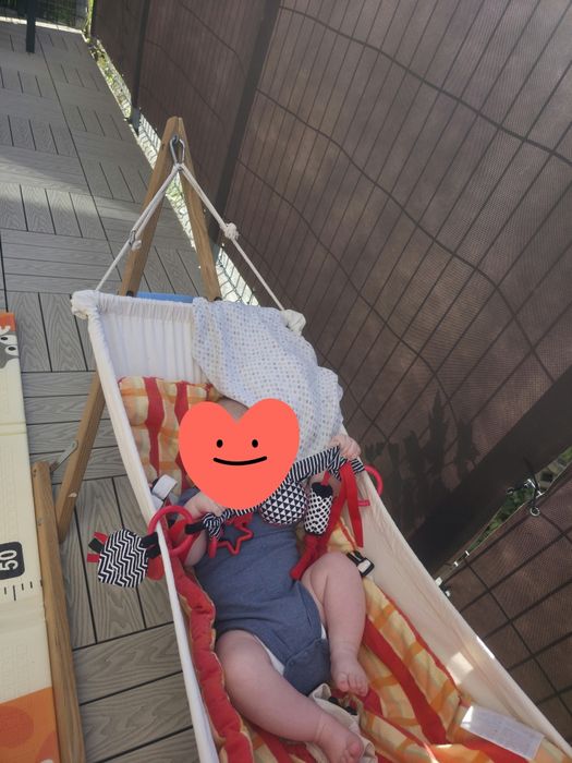 Hamak bujaczek niemowlecy składany Koala