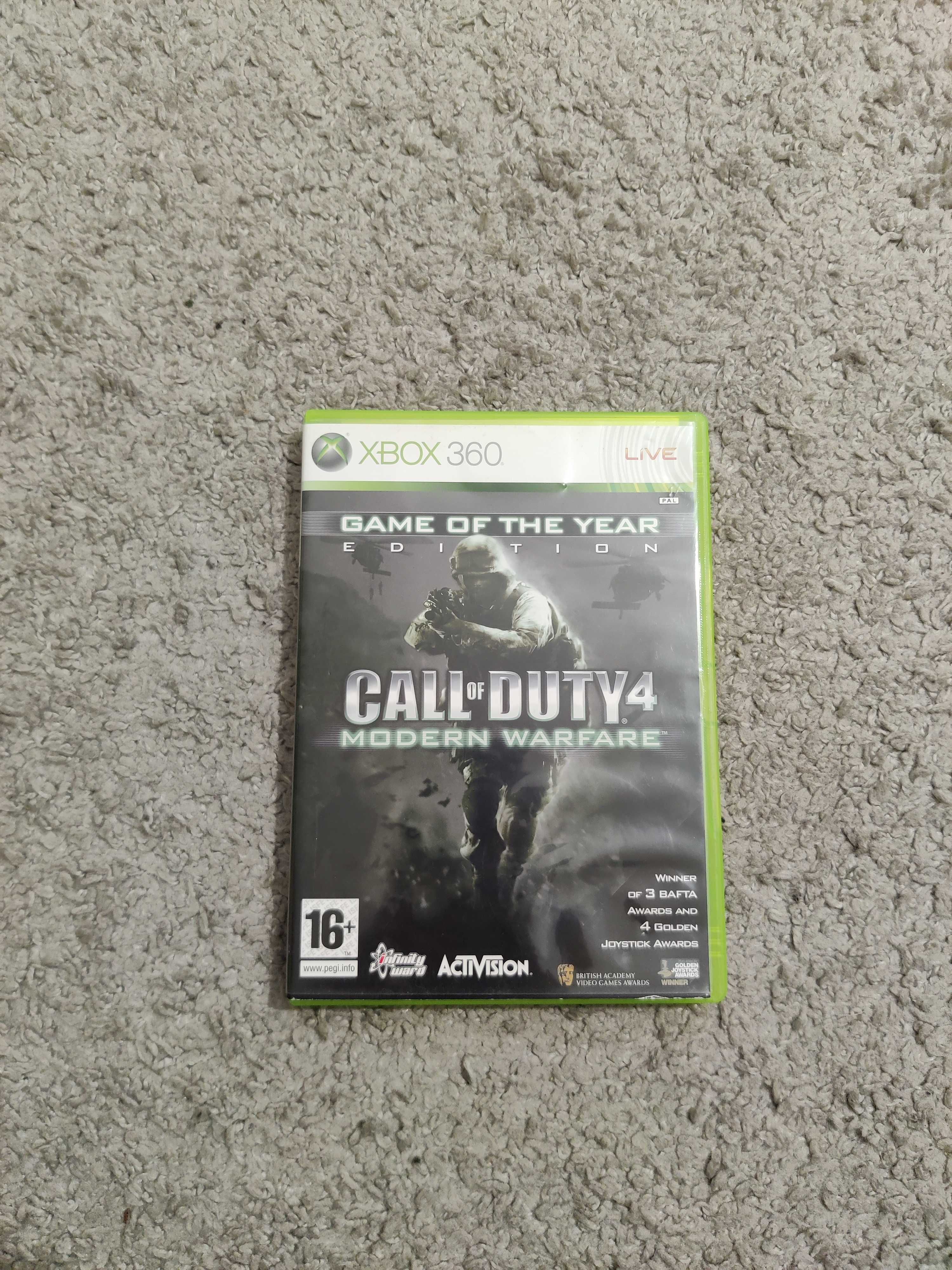 Gra Xbox 360 / Xbox360 Call of duty modern warfare 4 ( język Ang)