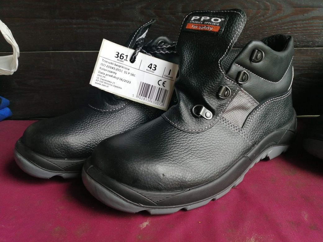 Buty trekkingowe metalowe noski pro