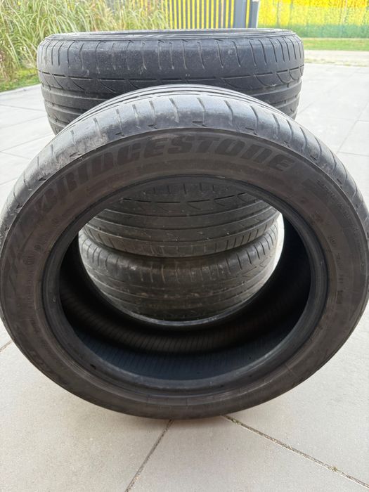Opony Bridgeston Potenza 225/50/R17 RFT - stan dobry - 4 sztuki