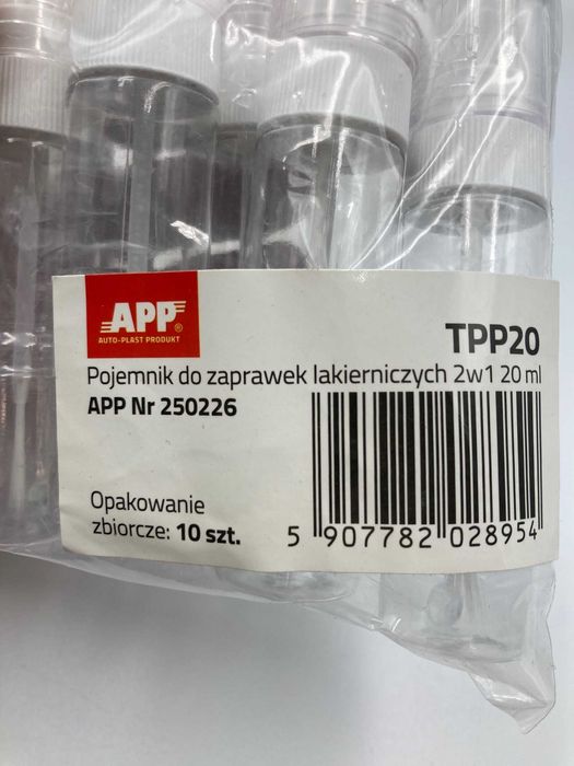APP TPP20 Pojemnik do zaprawek Z IGŁĄ 20 ML 10SZT