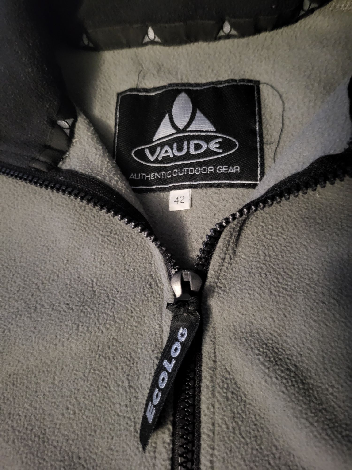 Polar Vaude stójką rozpinany pod szyją