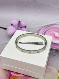 ТОП Браслет Cartier Love Silver B6067617 Браслет Картье Любов