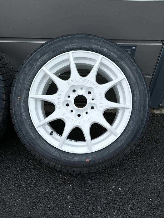 Speedline Corse 16" 5x120 do E46/E36 i inne, opony ZIMA 2025r