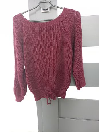 Komplet sweterkowy ze spódnica