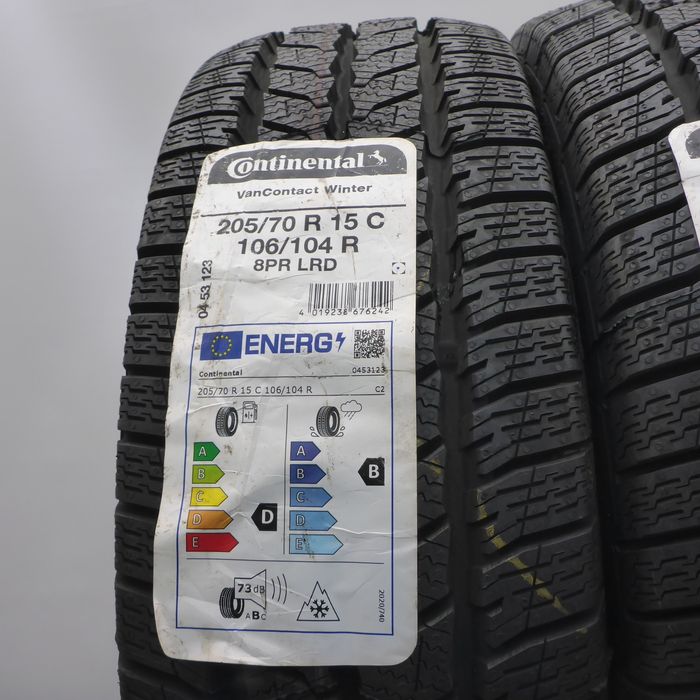 Opony 205/70/15C Continental 205/70R15C 104R Zimowe 2022 Nieużywane