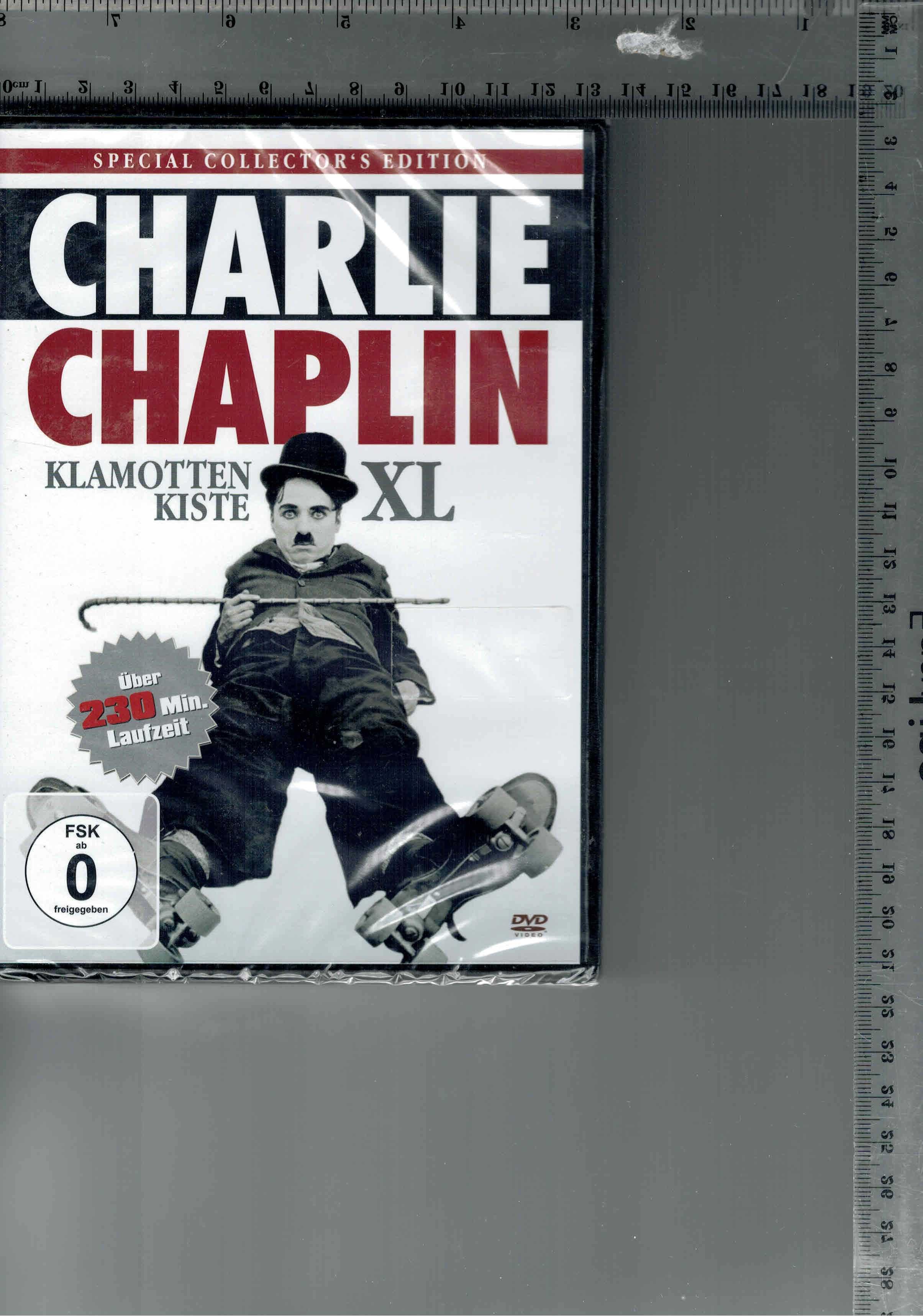 Charlie Chaplin Klamotten Kiste XL DVD