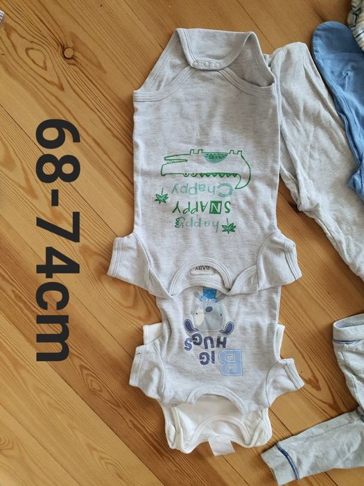 A 68-74 cm paczka dla chłopca, mega paka tanio 19 szt