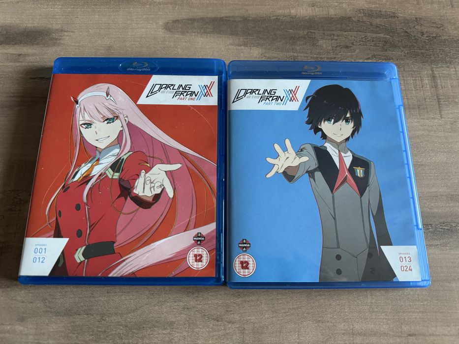 Darling in the Franxx Bluray Anime 4 płyty