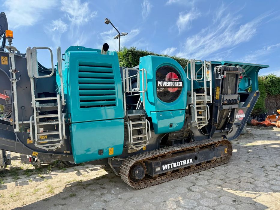 Powerscreen Metrotrak 2018 . jak NOWA, 850h kruszenia ! możliwy test  kruszarka szczękowa
