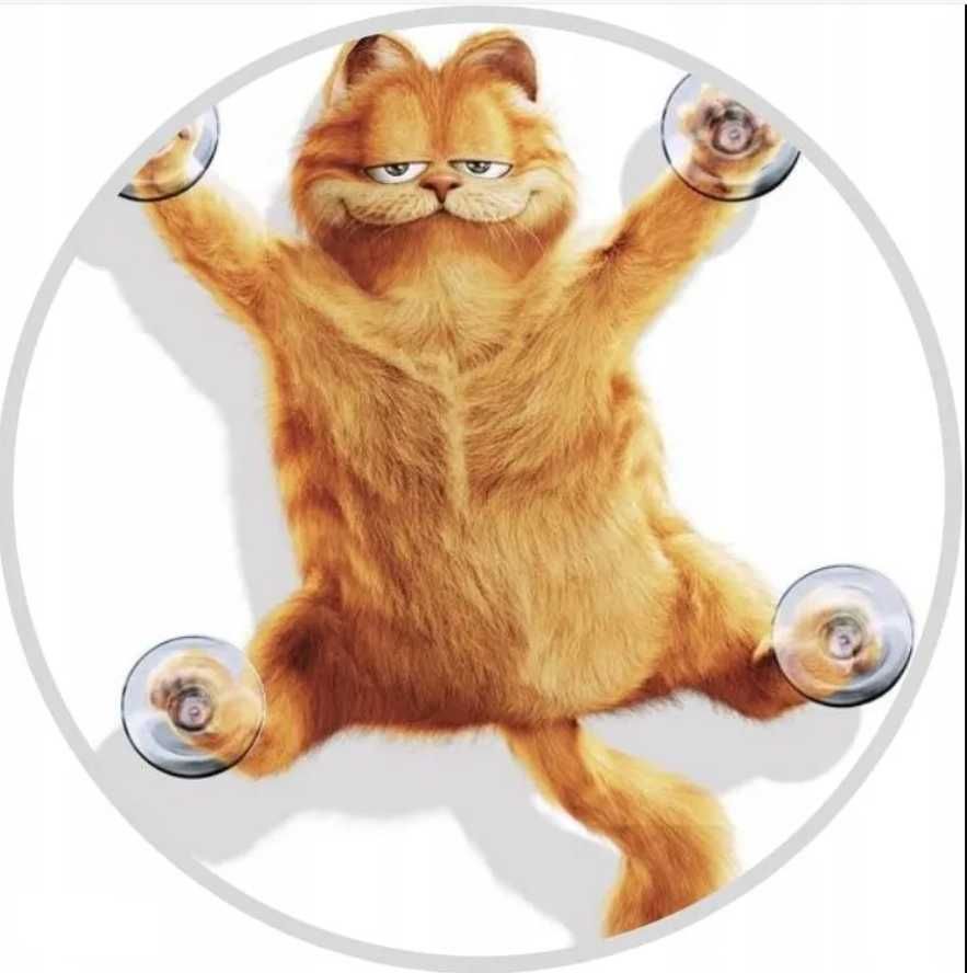 opłatek na tort garfield