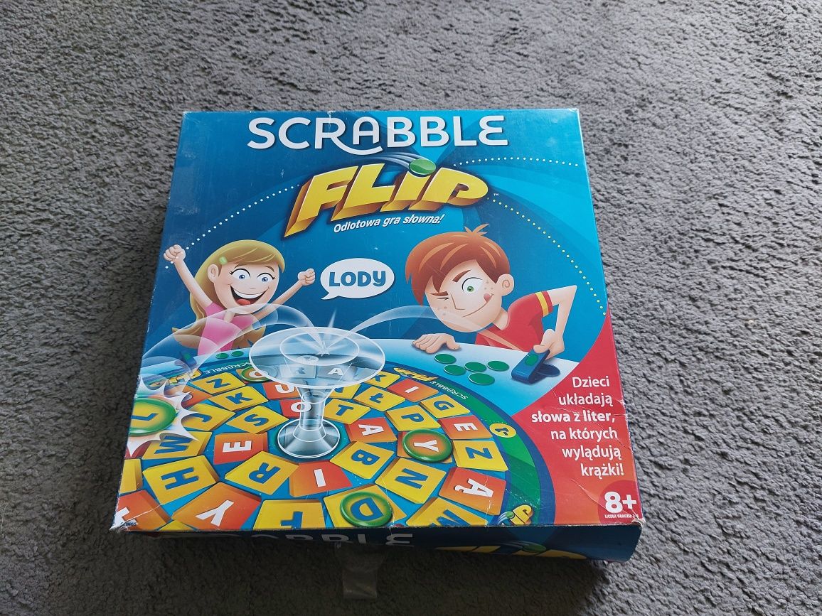 Gra dla dzieci Scrabble Flip Mattel