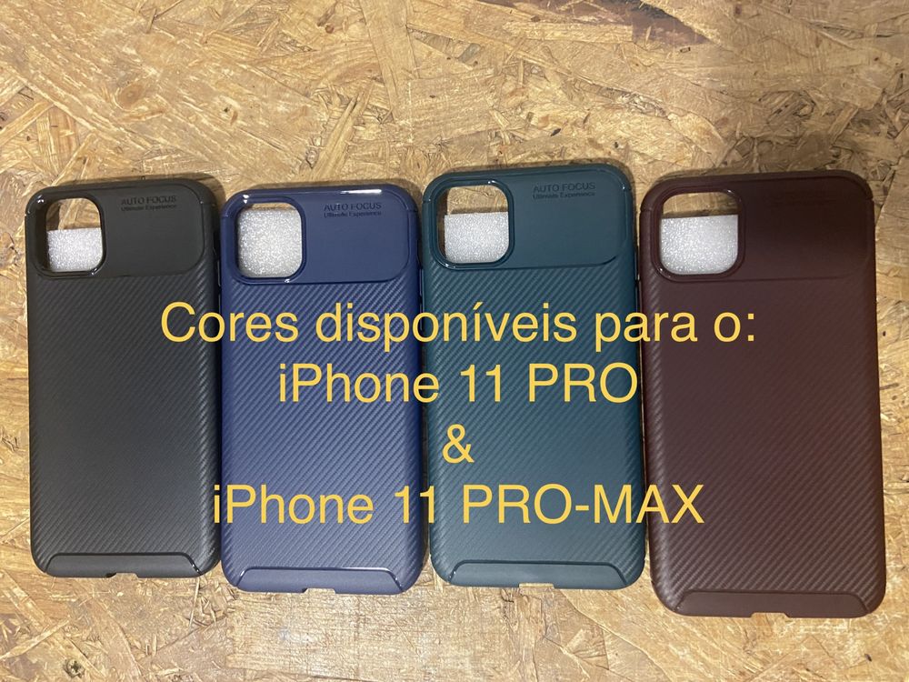 Capa protetora para iPhone 11, 11 PRO e 11 PRO MAX