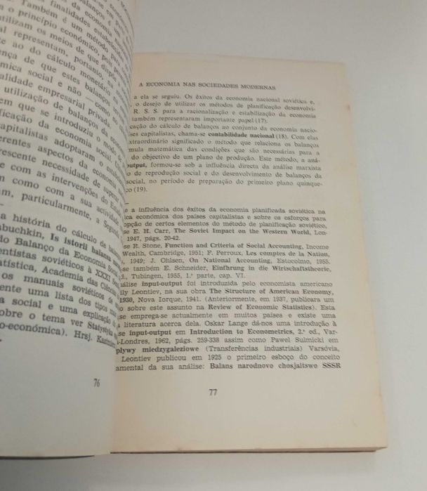A economia nas sociedades modernas, de Oskar Lange