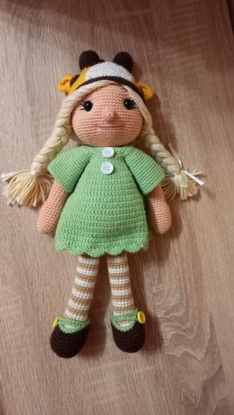 Вязанная Кукла  - "Жираф "