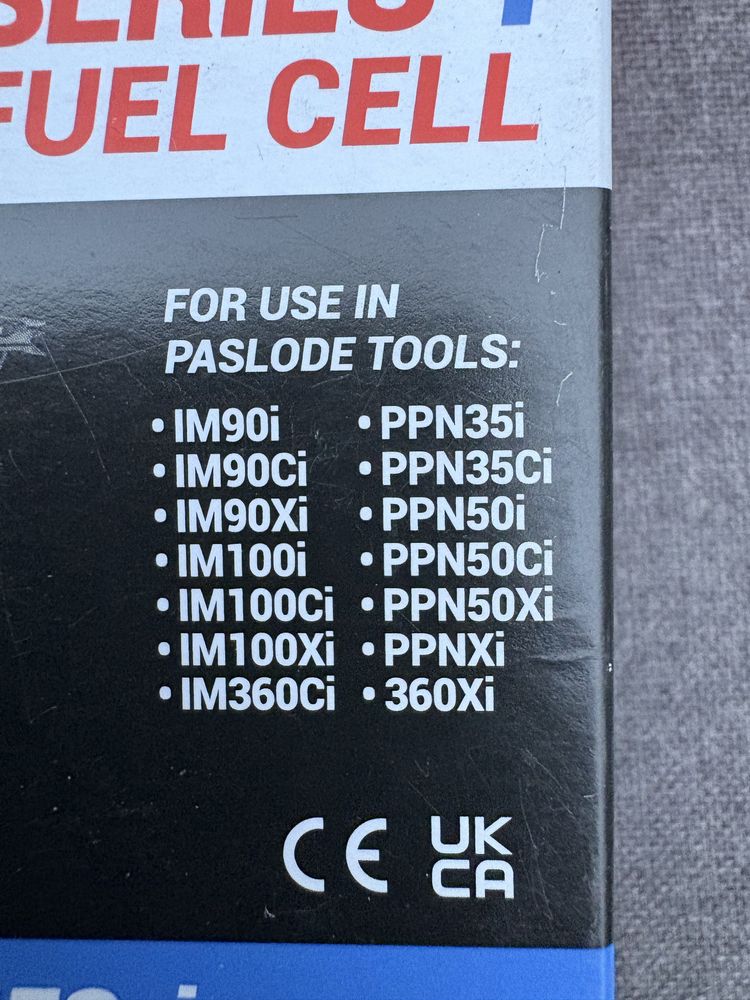 Gaz do gwoździarki Paslode