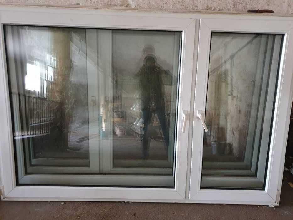 Okno z demontazu - 136x208cm