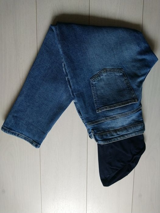 Джинсові штани для вагітних нові denim co 12/40 розмір
