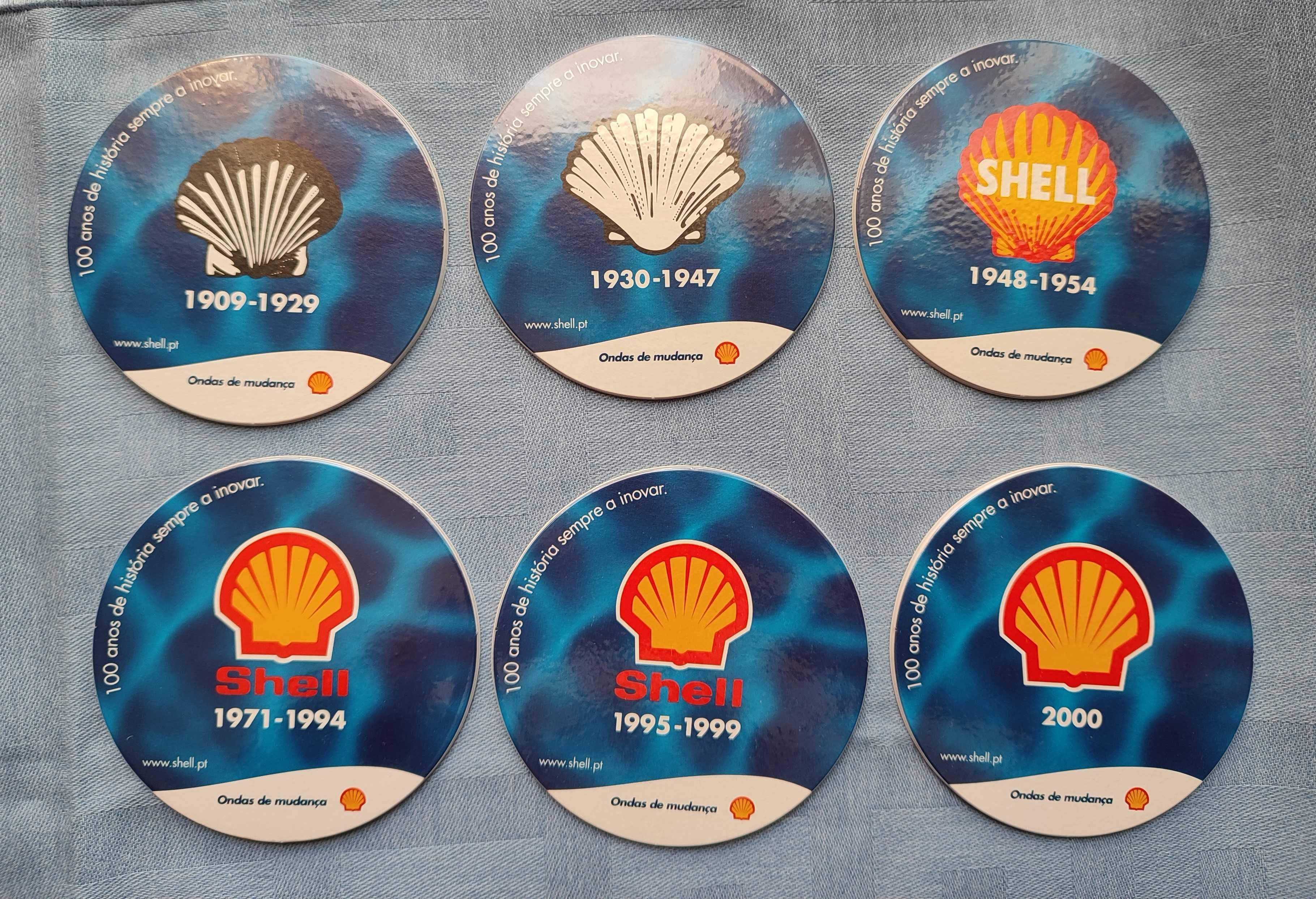 Coleção de bases para copos Shell (10)