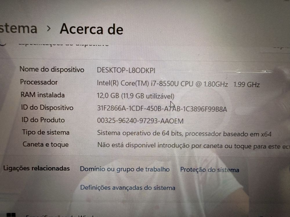 Portátil HP 15,6” – Intel i7, 12GB RAM, SSD, NVIDIA – Excelente estado
