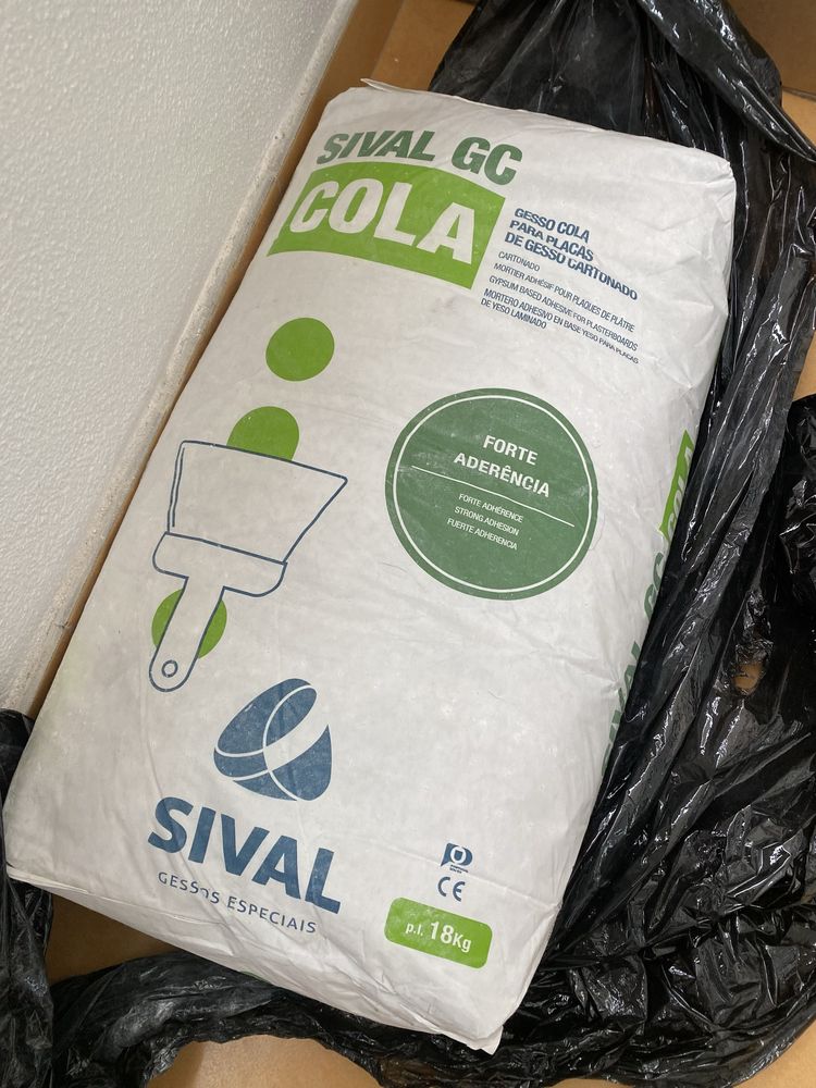 Gesso Cola - Sival 18kg