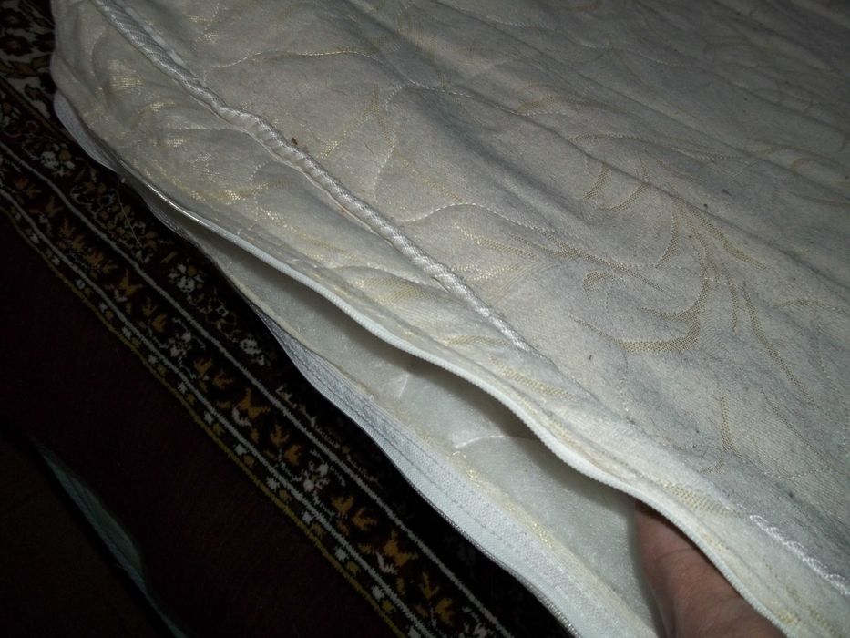 чехол с молнией на матрац 190 см на 80 на 15