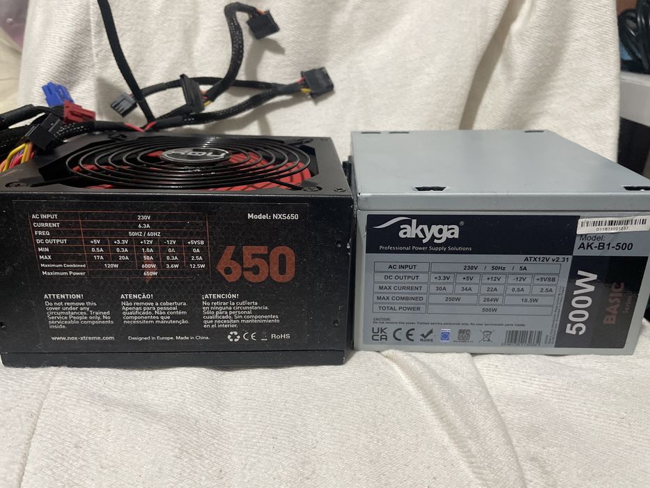 Fontes de alimentacao