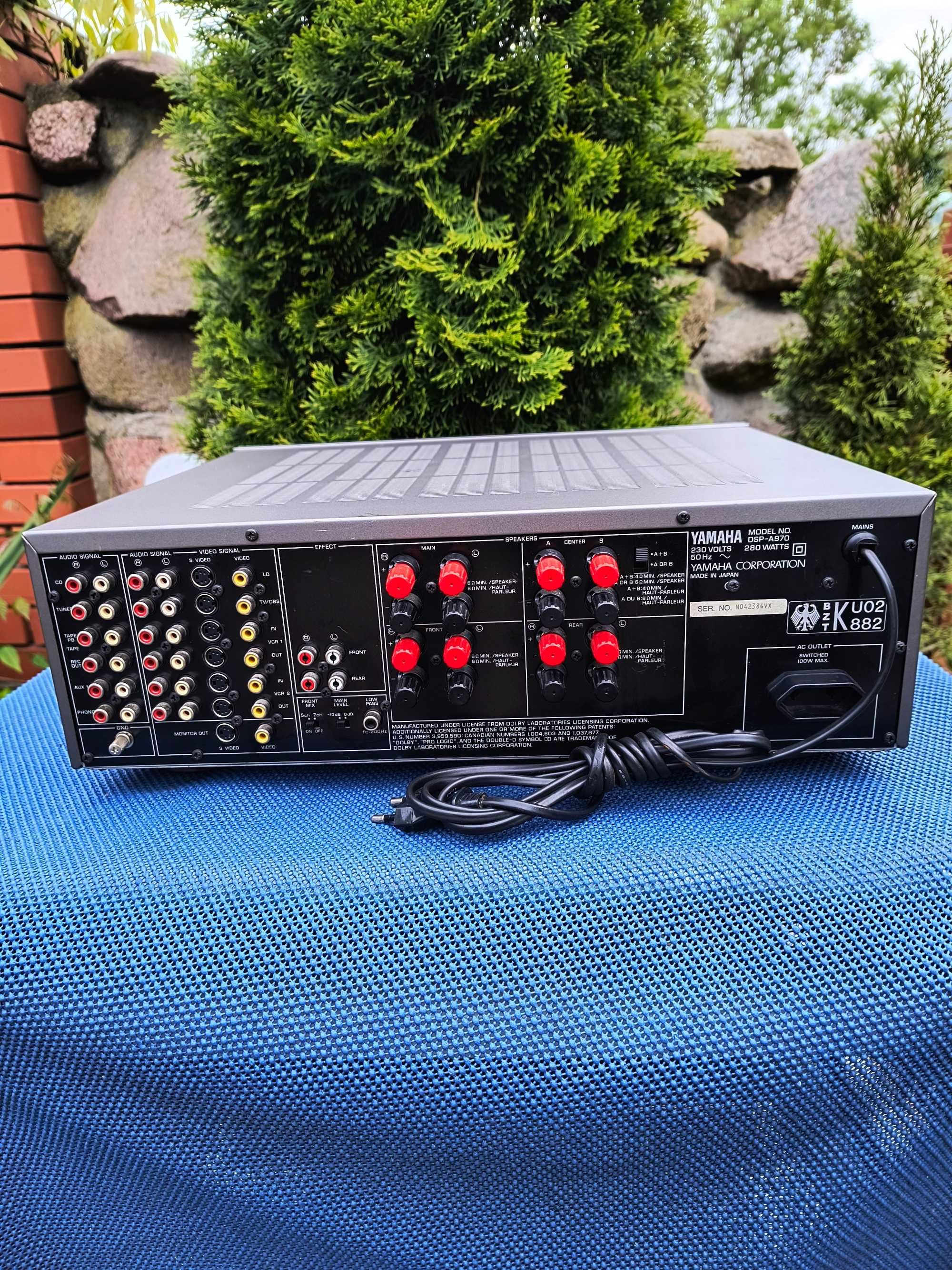 YAMAHA DSP-A970 flagowy wzmacniacz Made in Japan 280 Watt  Hi-Fi