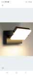 KINGWEN LED 40W,lampa/kinkiet zewnętrzny/wewnętrzny, 360°,ciepła biel